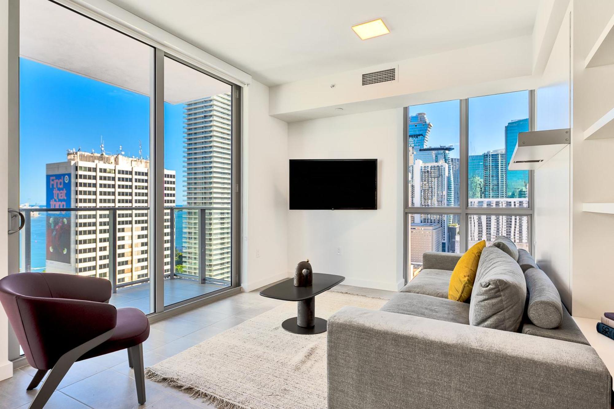 Spacious Studio In The Heart Of Downtown Miamiアパートメント エクステリア 写真